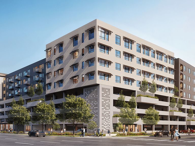 Jules on 3rd, a seven-storey apartment building in Boise